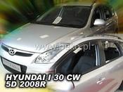 Hyundai I30 Estate CW Yrs 07-12 on Brand New Heko 4 Piece Wind Deflectors Heko 17256