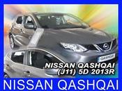 NISSAN QUASQAI III YRS 14-18 Brand New 4 Piece Heko Wind Deflectors Visors 24286