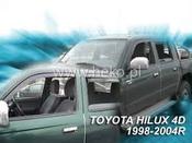 Toyota Hilux Yrs 98-05 Brand New Heko 4 Piece Wind Deflectors 29392