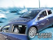 Fiat Bravo Yrs 07- on Brand New Heko 4 Piece Wind Deflectors 15151