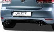 VW Golf MK 6 VI 09-12 GTI Rear Bumper Insert Diffuser Plastic 3DR &amp; 5DR
