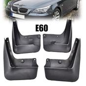 BMW E60 5 Series Yrs 03-10 4pc Set Fitted Moulded Mudflaps image