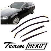 AUDI A3 SPORTBACK 5D Yrs 04-12 8P Brand New 4 Piece Heko Wind Deflectors 10221