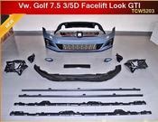 VW Golf Mk 7.5 VII Facelift Yrs 2017- GTI Bodykit , Front Back &amp; Sides Plastic