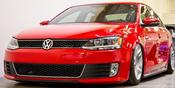 VW Jetta MK6 Yrs 2011- On GLI Front Bumper incl fogs ABS Plastic image