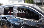 MERCEDES GLC X253 5 doors SUV 2016-up Brand New Heko 4 Piece Wind Deflectors 23299