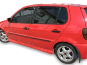 VW Polo 6N &amp; 6N2 Yrs 95-01 4DR Brand New Heko 4 Piece Wind Deflectors Visors 31119