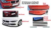 BMW 3 Series SE F30 Yrs 11- M PERFORMANCE Lip Kit Front Rear &amp; Sides