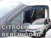 Citreon Berlingo Opel Combo Yrs 2018 on New 2 Piece Heko Wind Deflectors 25403