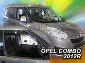 Fiat Doblo 2010 on, Opel Combo Yrs 12-18 Brand New Heko 2 Piece Wind Deflectors 15166