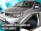 Mitsubishi Outlander Yrs 07 - 12 Brand New 4 Piece Heko Wind Deflectors 23352 image