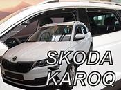 Skoda Karoq 5drs Yrs 2017-up Brand New Heko 4 Piece Wind Deflectors 28351