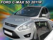 Ford C Max Yrs 2011 on Brand New Heko 4 Piece Wind Deflectors 15292