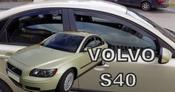 Volvo S40 Yrs 04-12 Saloon Brand New Heko 4 Piece Wind Deflectors