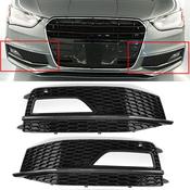 Audi A4 B8 Yrs 12-15 ,Honeycomb Black Foglight Grills RS4 S LIne Models