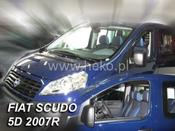 Wind deflectors FIAT Scudo II / PEUGEOT Expert II 2007-2016 / CITROEN Jumpy II 4d 2007-2016 / TOYOTA ProAce I 4d 2013-2016 Brand New Heko 2 Piece Ti
