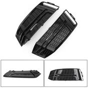 Audi A4 B9 Yrs 16 - ,Honeycomb Black Lower Surround Grills RS4