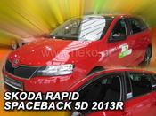 SKODA RAPID SPACEBACK 5D Yrs 2013- HTB Brand New Heko 4 Piece Wind Deflectors 28341