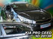Kia Pro Ceed II 3Drs Yrs 13-18 Brand New Heko 2 Piece Wind Deflectors 20115 image