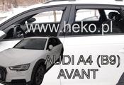Audi A4 B9 Combi Yrs 2016 Onwards, New 4 Piece Heko Wind Deflectors HEKO 10254