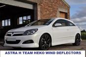 Opel Vauxhall Astra III H 3dr Yrs 05-10 Brand New Heko 2 Piece Wind Deflectors 25231