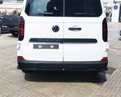 VW Transporter T7 24- Gloss Black Rear Splitter with Mudflaps