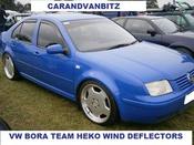 VW Bora YRS 98-05 Brand New Heko 4 Piece Wind Deflectors 31135 image