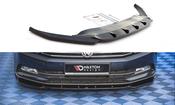 VW PASSAT B8 Yrs 2014 0n Models MAXTON Design Front Bumper Lip Spoiler Splitter GLOSS BLACK