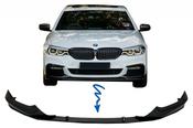 BMW 5 Series G30 2017 on M Performance Front Bumper Lip Plastic Matt Black
