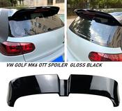 VW Golf MK VI 6 Yrs 09-13 Oettinger Style Spoiler Gloss Black