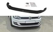 VW Golf MK 7 VII Yrs 12-17 Standard Front Bumper Lip Splitter Maxton image
