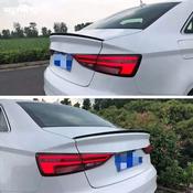 Audi A3 8Y Saloon S line  Yrs 2020 on  Gloss Black Boot Spoiler