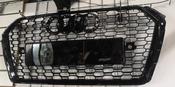 Audi A4 B9 Yrs 16 - ,Honeycomb Black Surround Grill RS4