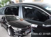 KIA OPTIMA IV JF 4D 2016- SEDAN Hatchback Brand New Heko 4 Piece Wind Deflectors 20171