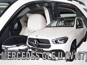 MERCEDES GLE II (W167) 5d 2019-> up Brand New Heko 4 Piece Wind Deflectors 23624