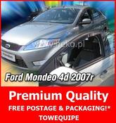 Ford Mondeo 4/5DR Yrs 2007- onwards Brand New Heko 4 Piece Wind Deflectors 15279