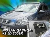 NISSAN QASHQAI +2 5D 11.2008-2013 Brand New Heko 4 Piece Wind Deflectors 24274