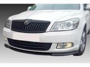 SKODA OCTAVIA MK 2 II Facelift Yrs 09-12 Gloss Front Standard Bumper Lip