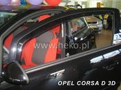 Opel/Vauxhall Corsa D E Yrs 06-19 3Drs Hatchback Brand New Heko 2 Piece Wind Deflectors