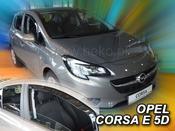 Opel/Vauxhall Corsa D E Yrs 06-2019 5Drs Hatchback Brand New Heko 4 Piece Wind Deflectors 25363 image