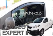 PEUGEOT EXPERT III / TRAVELLER 2016->  New 2 Piece Heko Wind Deflectors 12264