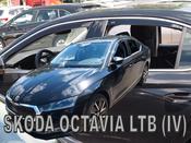 Skoda Octavia MK4 IV Yrs 2020 on Brand New Heko 4 Piece Wind Deflectors image