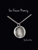 Memorial Fingerprint Necklace image