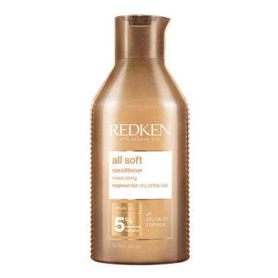 Redken All Soft Conditioner 300ml for Dry/Brittle Hair - Moisturizing
