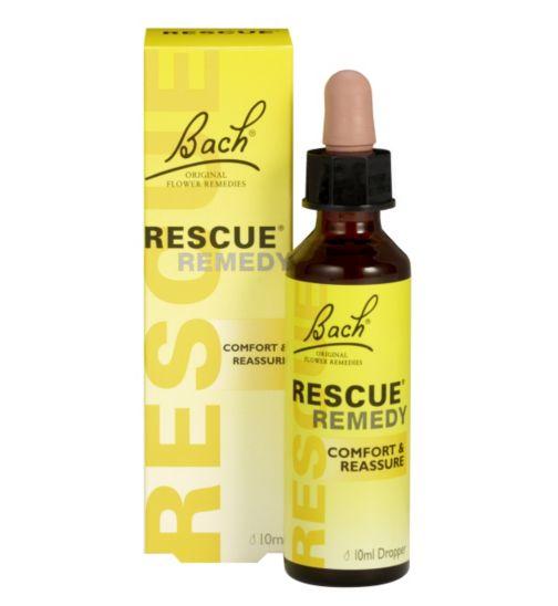 Rescue Remedy 10ml Dropper - Bach Original Flower Remedies for Comfort & Reassurance