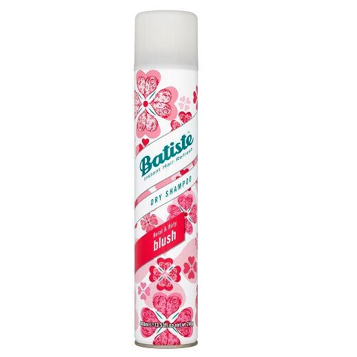 Batiste Dry Shampoo Blush - Instant Hair Refresh, Floral & Flirty Scent, 200ml, Removes Oil, Adds Volume