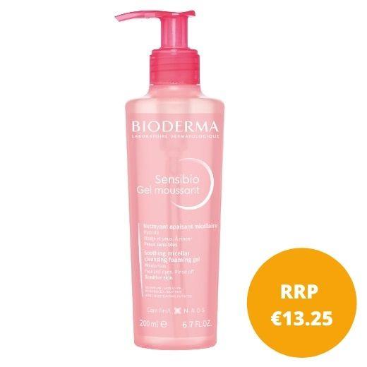 Bioderma Sensibio Foaming Gel Cleanser - Soothing, Moisturises, Face and Eyes, Sensitive Skin - 200ml