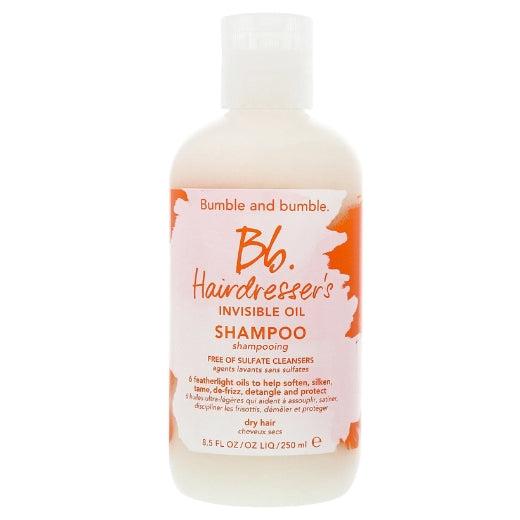 Bumble & Bumble Hairdresser's Invisible Oil Shampoo 250ml for Dry Hair - Free of Sulfate Cleansers, Soften, De-frizz, Detangle, Protect