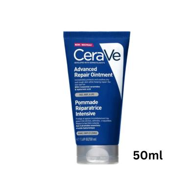 CeraVe Advanced Repair Ointment 50ml for Face, Body & Lips with Ceramides
