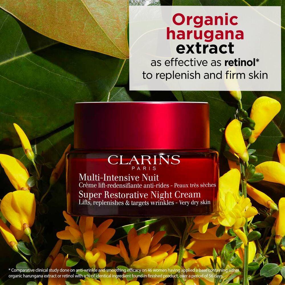 Clarins Super Restorative Night Cream for Very Dry Skin - Anti-aging, Wrinkles